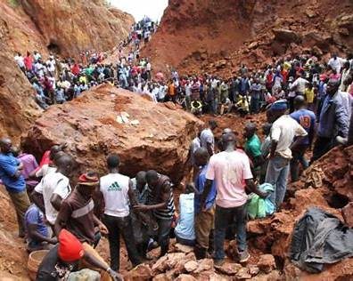 Gold belt near the Rakwaro site, Rongo, Migori